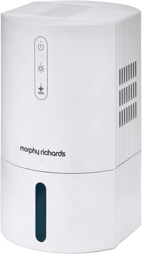 Morphy Richards PureFresh 0.9L Dehumidifier: Compact Design, Quiet Performance, and Everyday Comfort