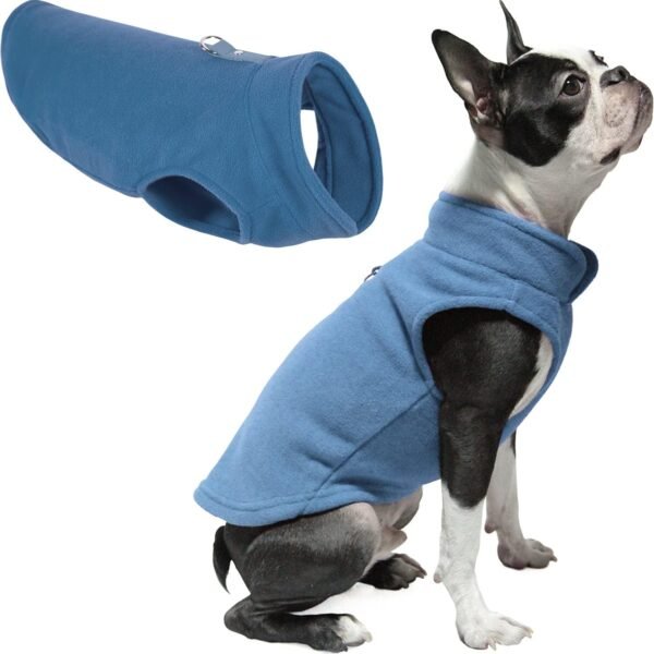 Gooby Every Day Fleece Cold Weather Dog Vest: Cozy Warmth for Small and Medium Dogs