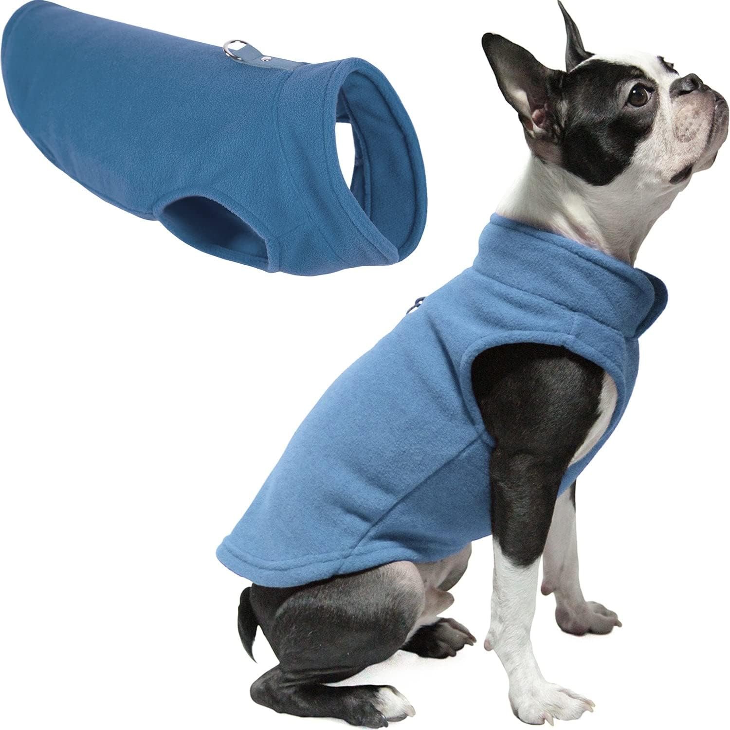 Gooby Every Day Fleece Cold Weather Dog Vest: Cozy Warmth for Small and Medium Dogs